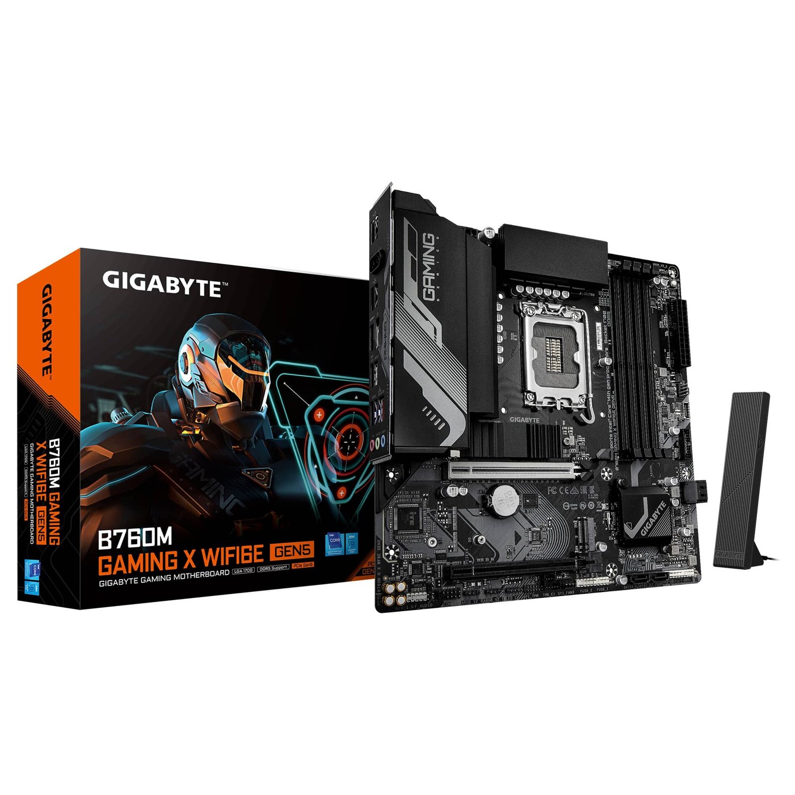 ATC Image for: GIGABYTE B760 GAMING X WIFI6E GEN5/LGA 1700/mATX